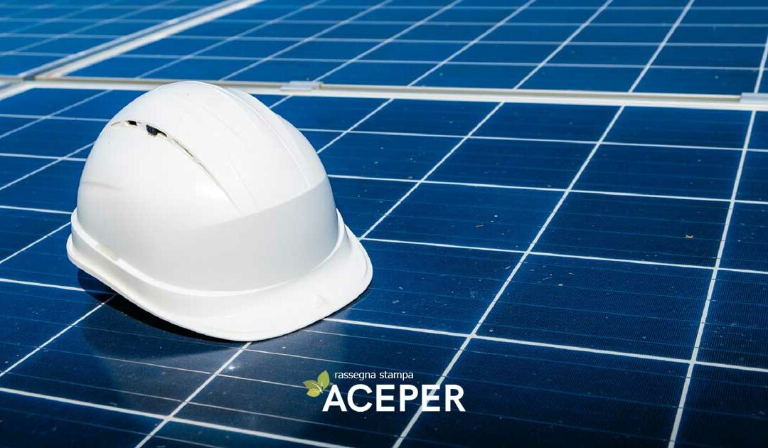 Energia: Aceper, per tre giorni stop agli impianti fotovoltaici