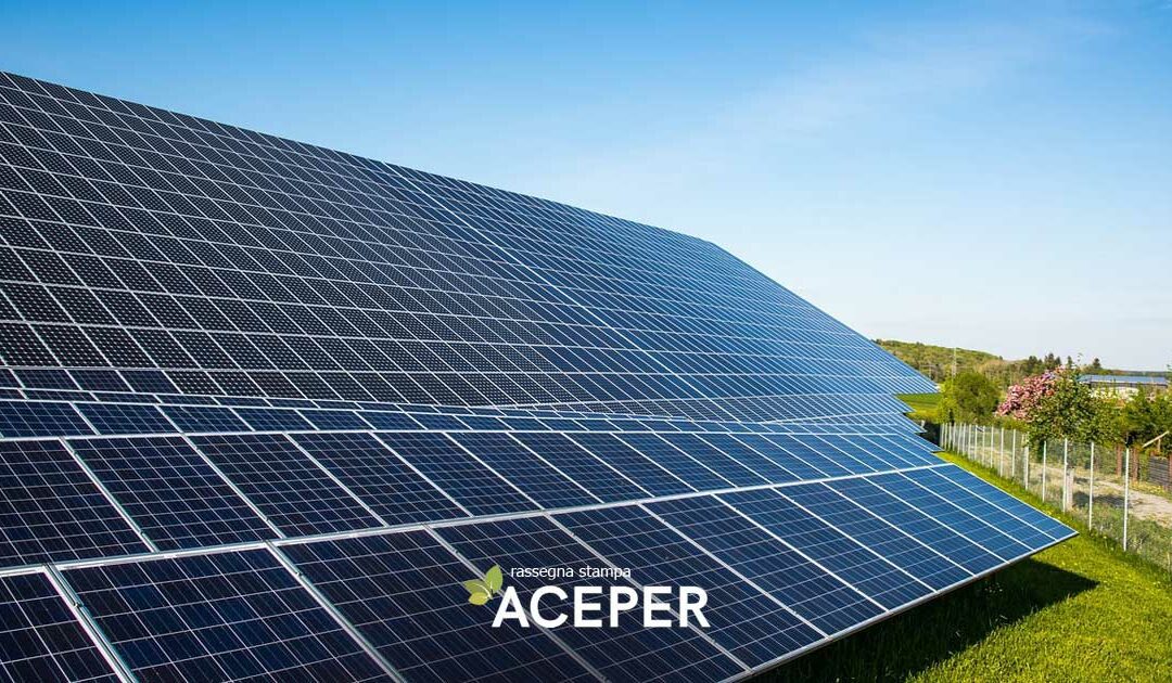 Energia: Aceper, stop per 10mila impianti fotovoltaici dopo l’abbandono del Governo
