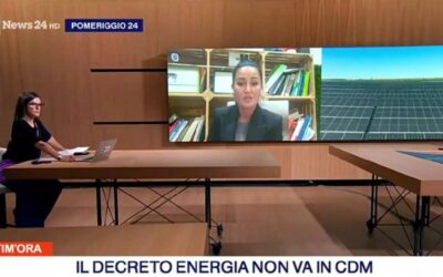 Veronica Pitea ospite a RaiNews24 per parlare di rinnovabili e decreti. Quali misure porterebbero ad una vera svolta?