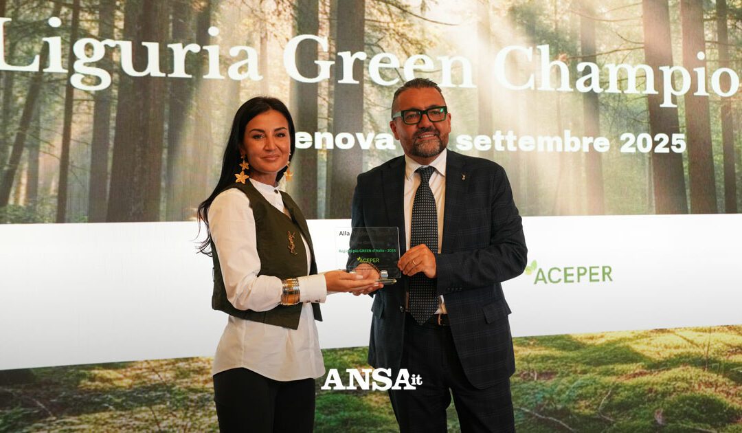 Liguria sempre più green, 41% dei consumi coperti da rinnovabili – ANSA